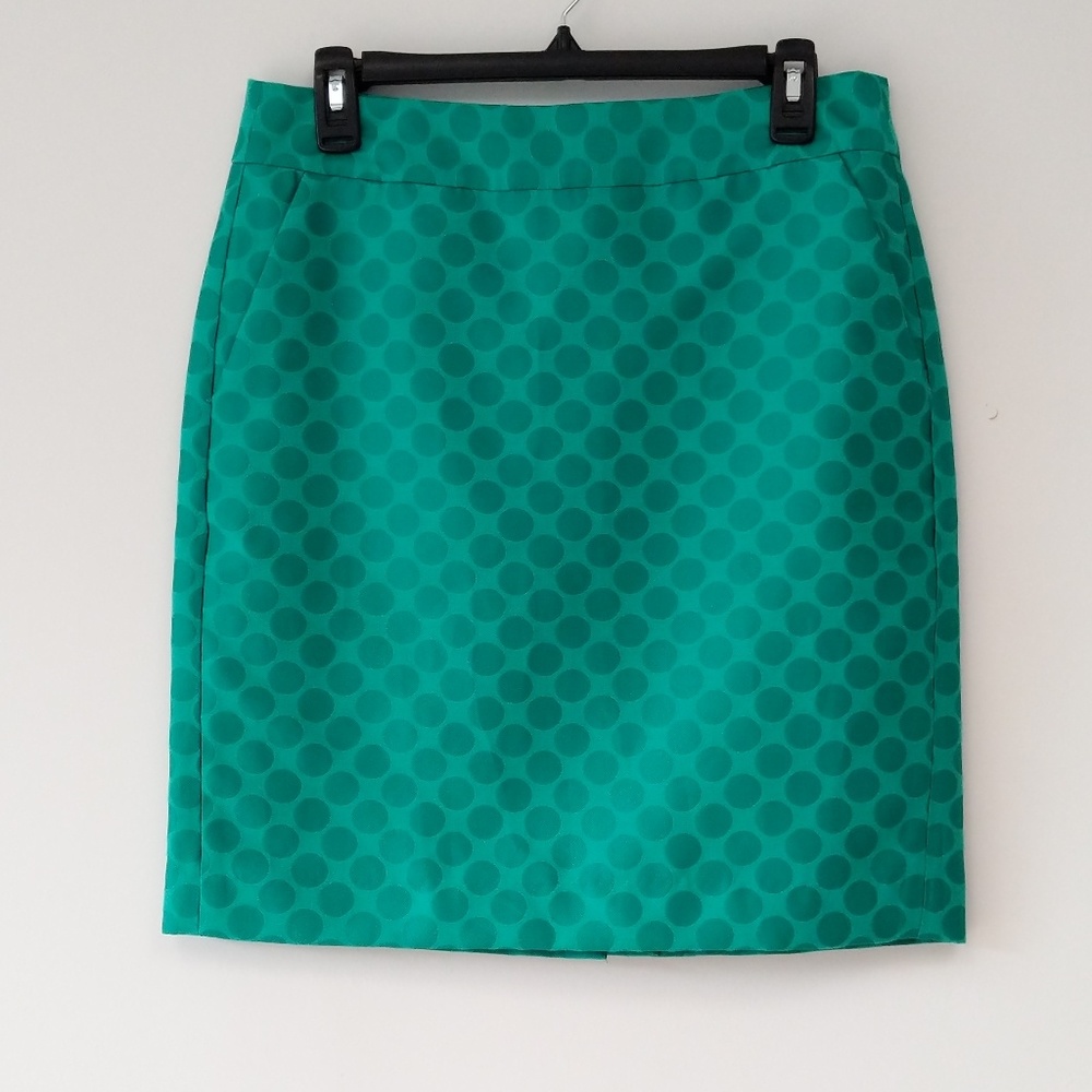 Banana Republic Factory Polka Dots Skirt Sz 6